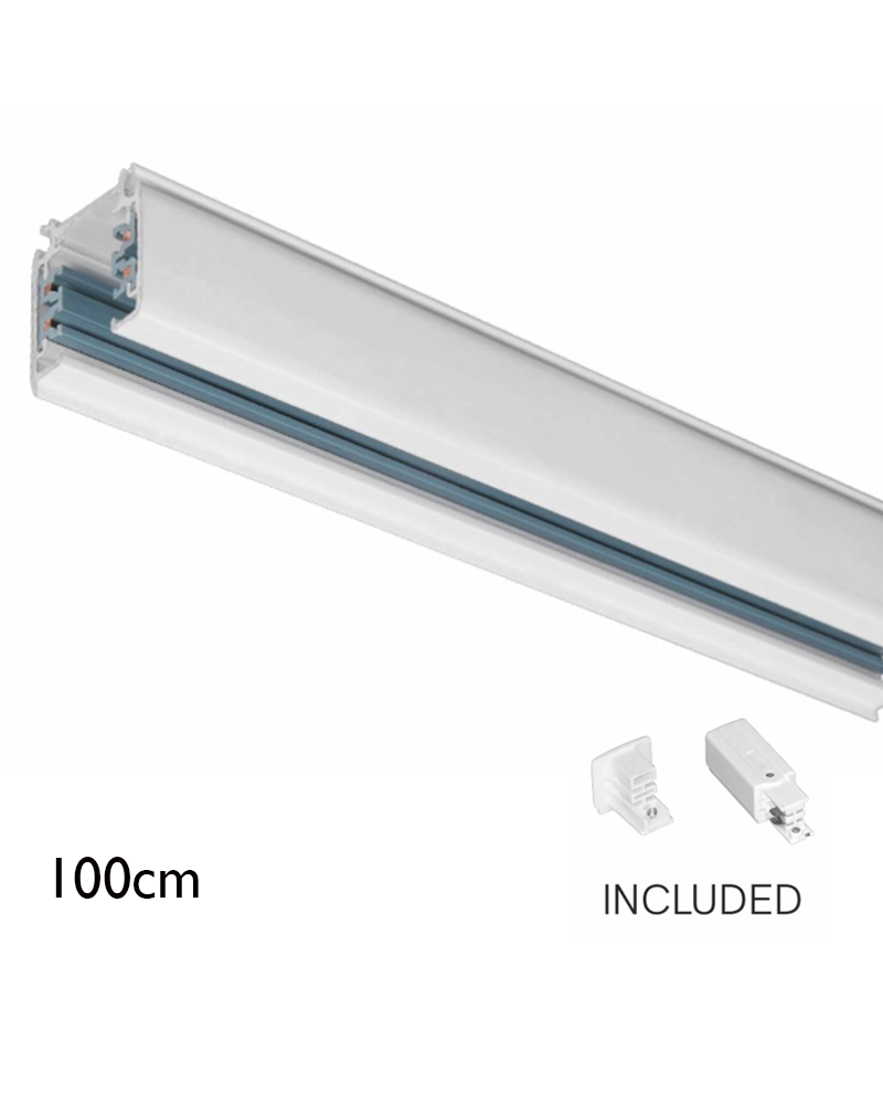 Three-phase Universal Ceiling track 100cm.