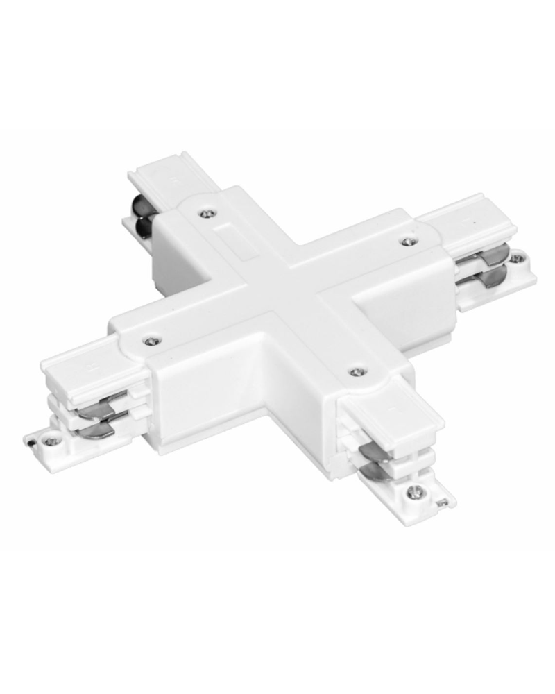 Conector forma de X carril universal