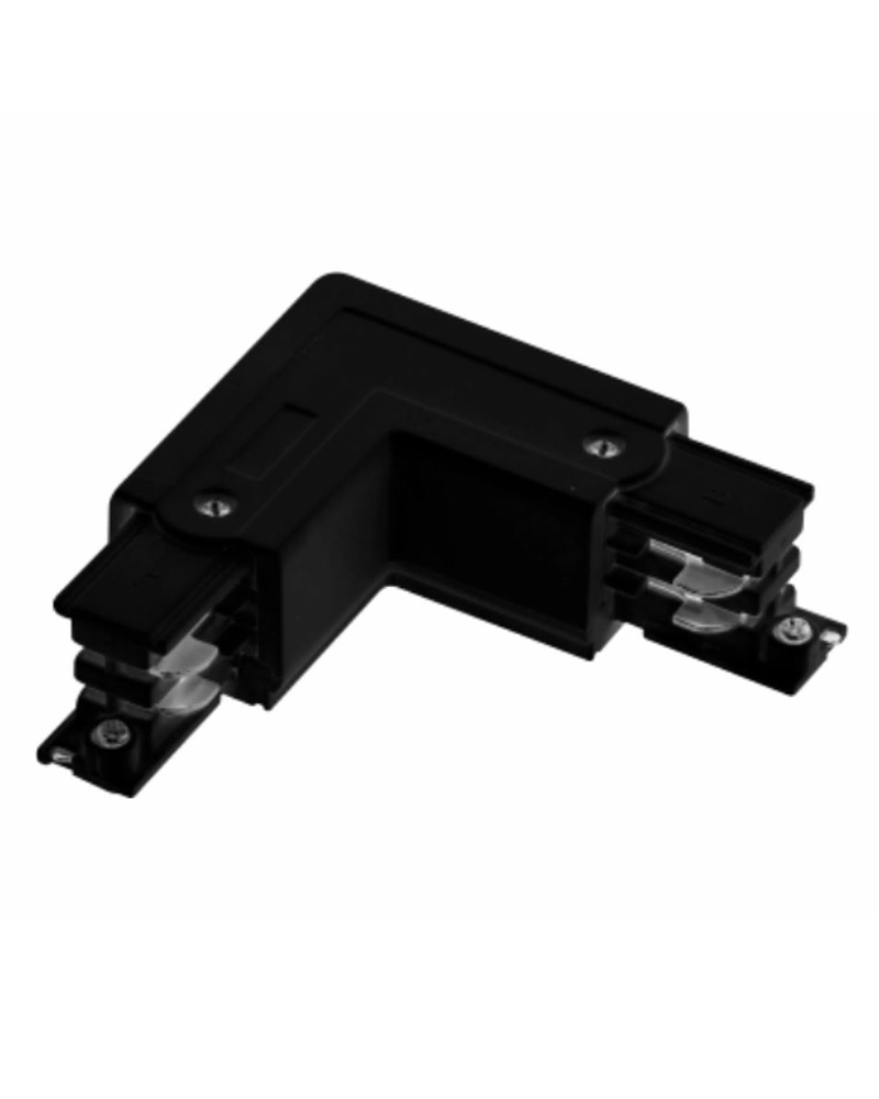 Left L-joint connector for 3-phase universal track