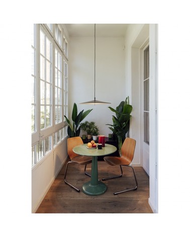 Lámpara de techo de diseño pantalla aluminio plana 20cm regulable 3xLED 5W 2700K 1500Lm