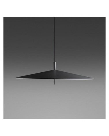 Design ceiling lamp flat aluminum shade 20cm dimmable 3xLED 5W 2700K 1500Lm