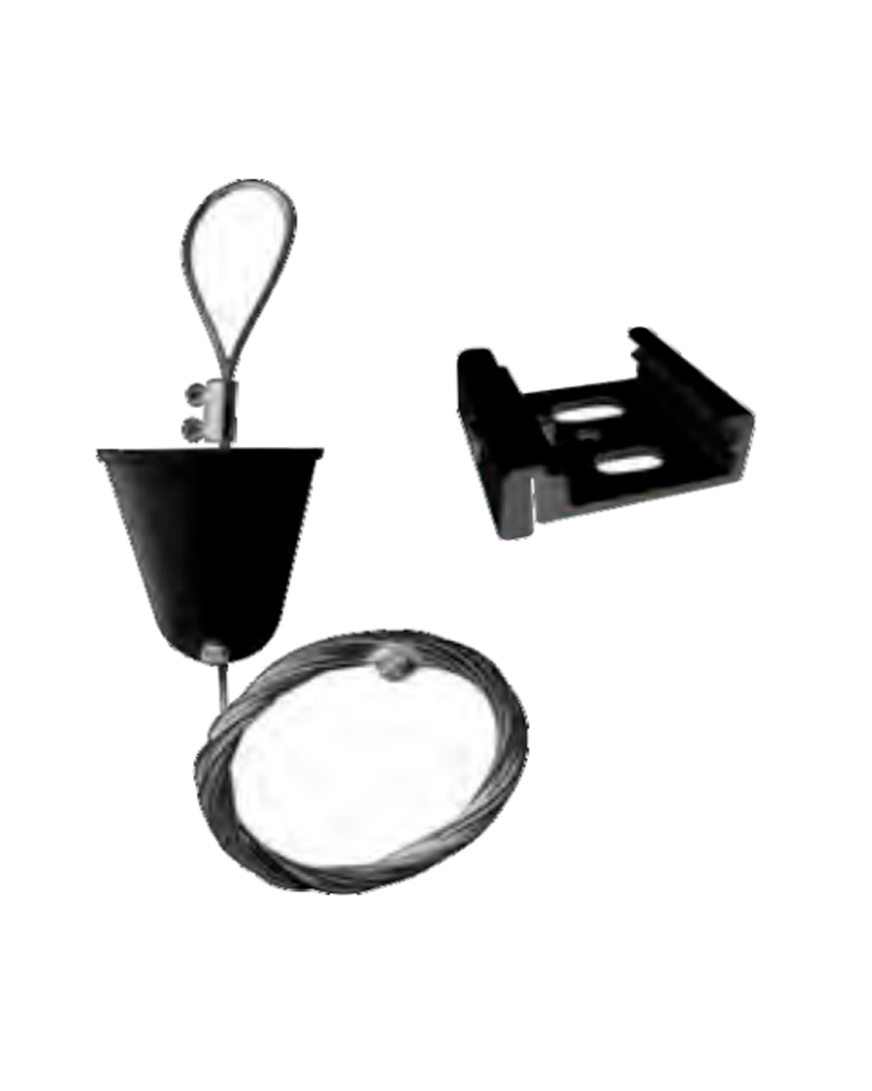 Ceiling suspension 3 meters accesory for tracks