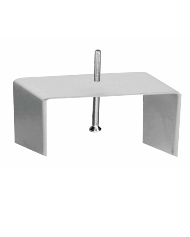 Fijación para empotrar carril