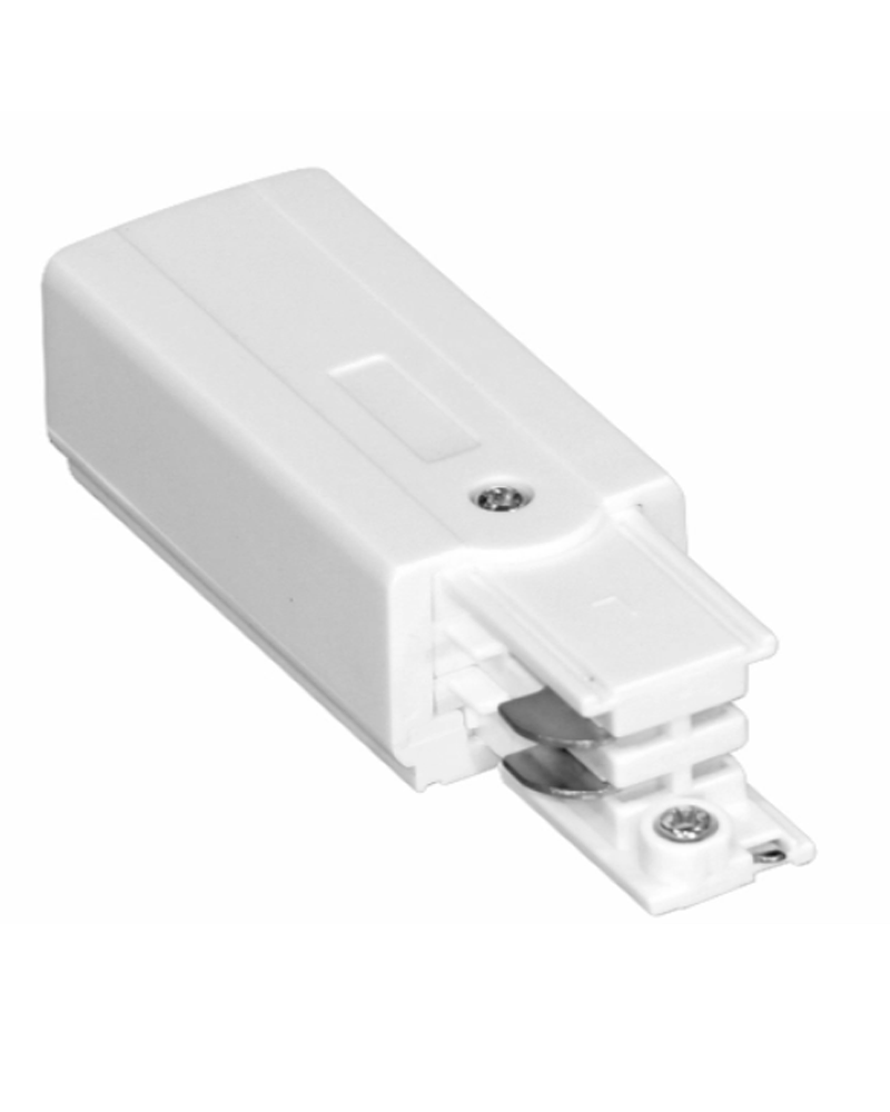 Right power connector for universal tracks