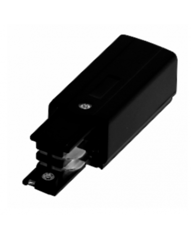 Left power connector for universal tracks