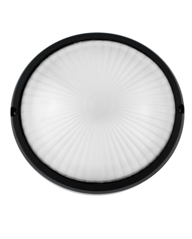Aplique de exterior de aluminio y cristal E27 IP54