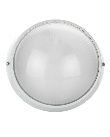 Outdoor wall light in aluminum and glass E27 120W IP54