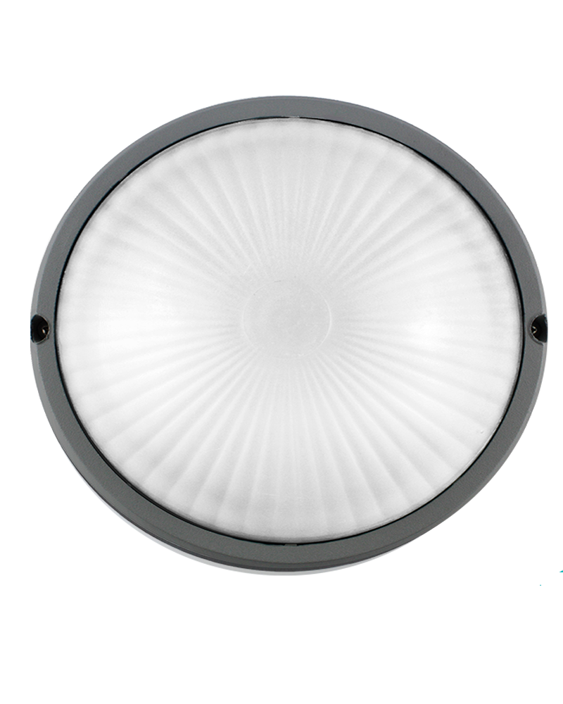 Outdoor wall light in aluminum and glass E27 120W IP54