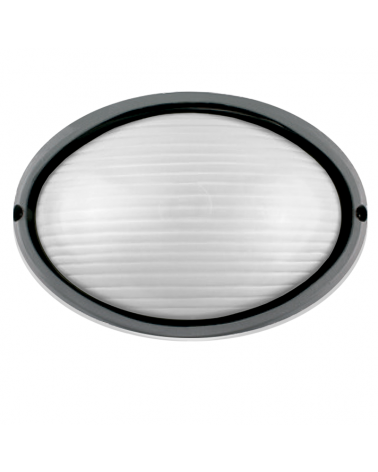 Aplique de exterior de aluminio y cristal E27 90W IP54