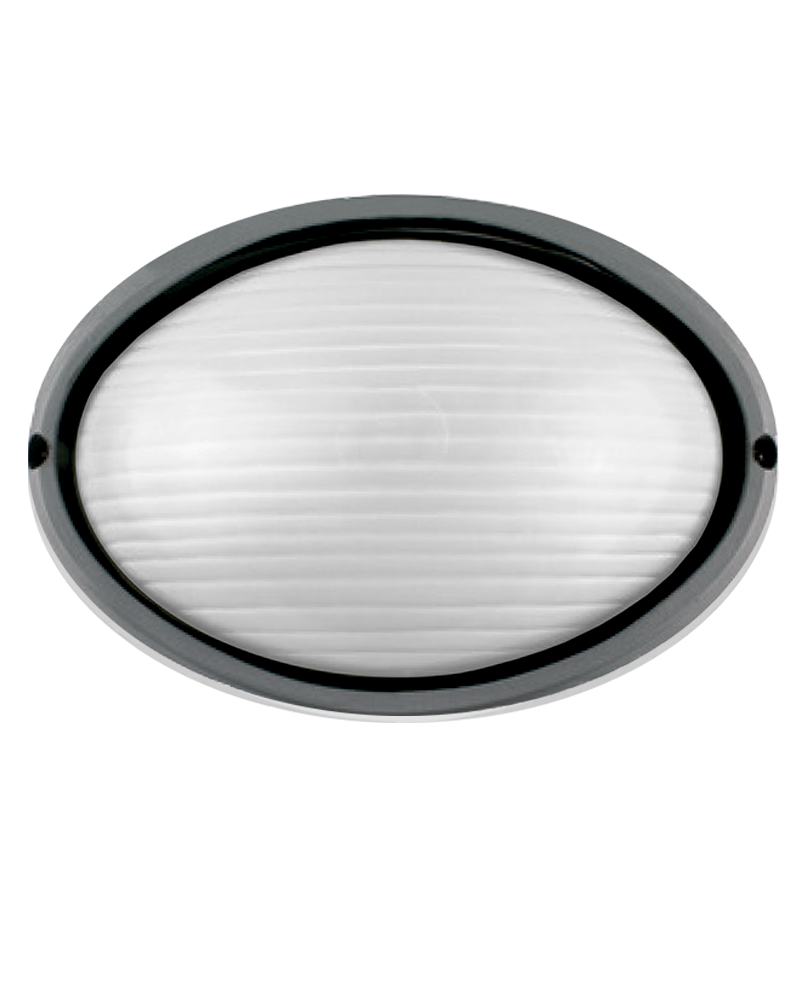 Aplique de exterior de aluminio y cristal E27 90W IP54