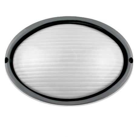 Outdoor wall light in aluminum and glass E27 90W IP54