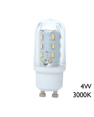 GU10 4W 25Lm 3000K LED bulb warm light