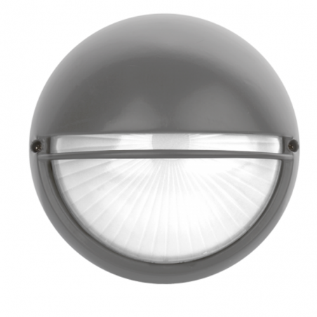 Outdoor wall light in aluminum and glass E27 90W IP54