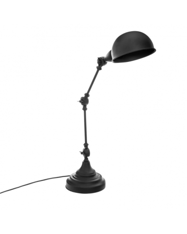 Black vintage table lamp 16,5cm E14 25W