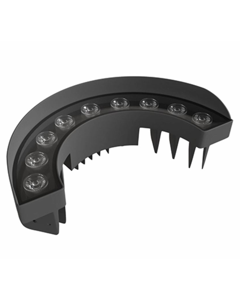 Foco proyector aluminio LED iluminación de arboles 9W 3000K