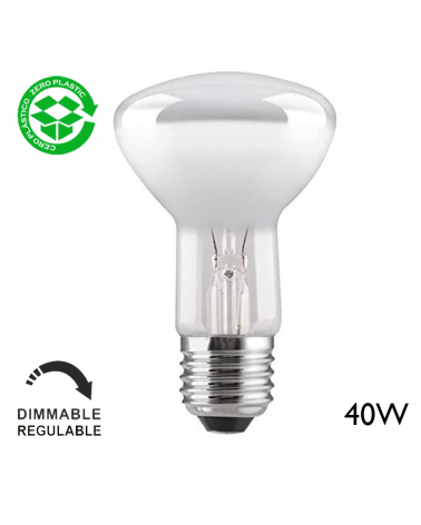 Incandescent reflector bulb R50 40W E27 Dimmable