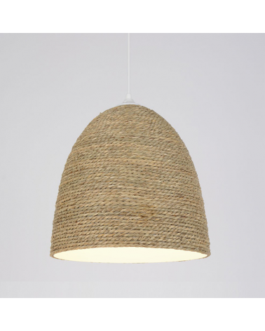 Lámpara de techo 31cm forma de cúpula de cuerda E27 100W