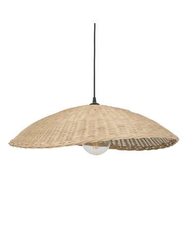 Ceiling lamp 56cm rattan braided E27 60W