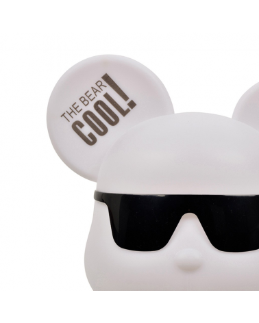 LED table lamp 28.5cm ABS bear shape touch button 3 intensities