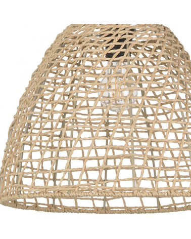 Ceiling lamp lampshade 35cm twisted paper rope E27 60W