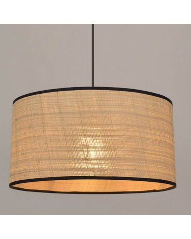 Ceiling lamp lampshade 38cmE27 100W natural raffia