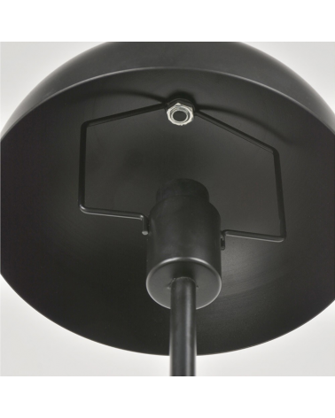 Lámpara de mesa 30cm con forma cúpula de metal E14 15W