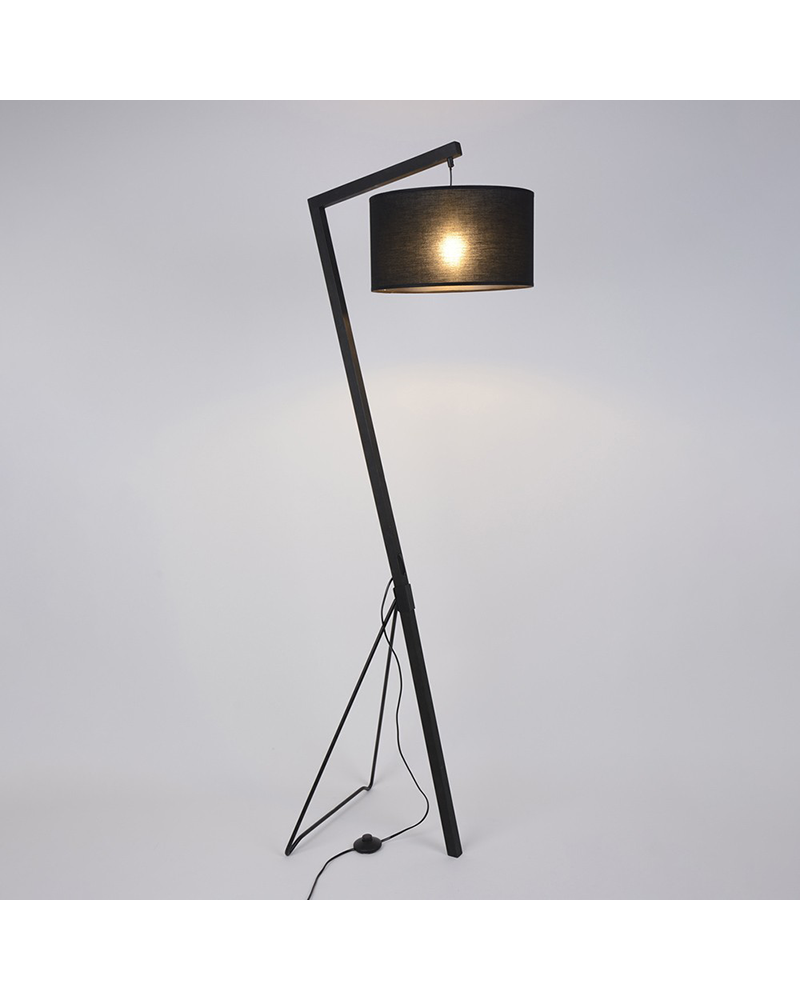 Lámpara de Pie LED regulable Helix Cromada 6100