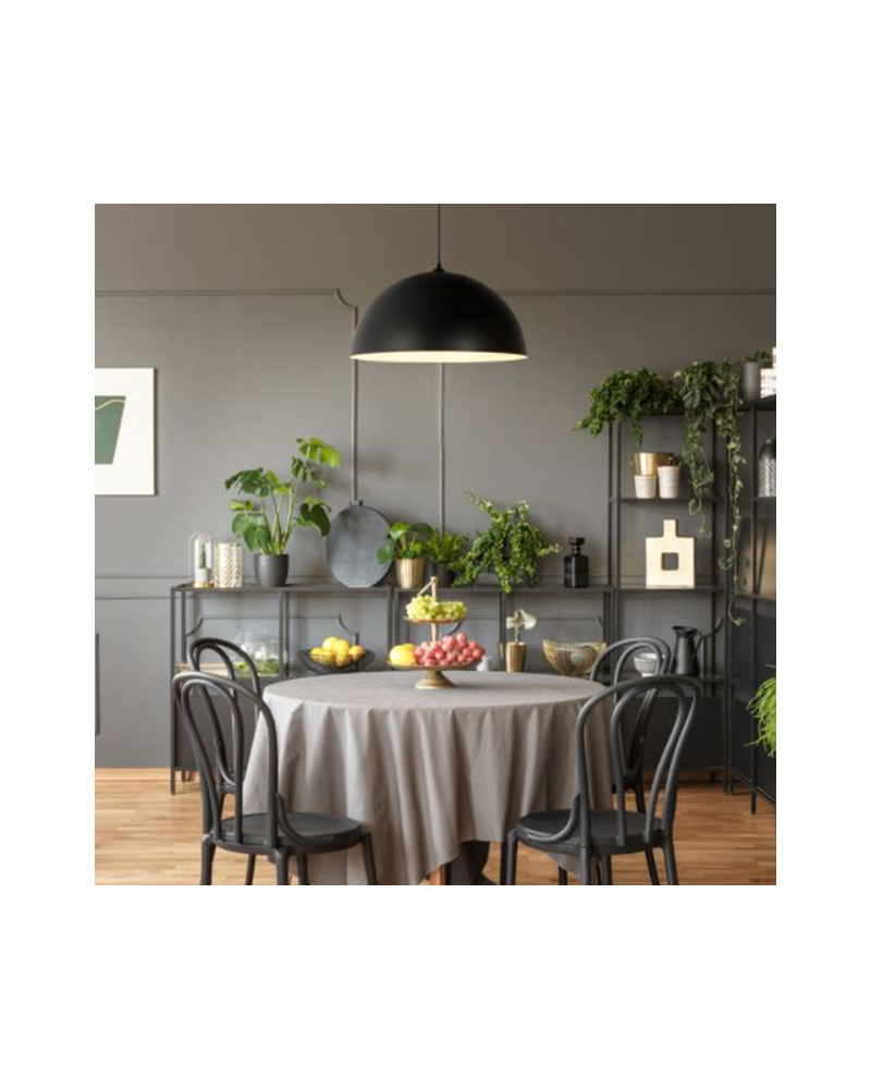 Ceiling lamp 45cm metal dome E27 100W