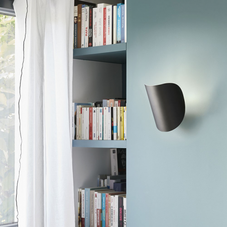 Wall light 13cm metal reflector adjustable indoors E27 40W