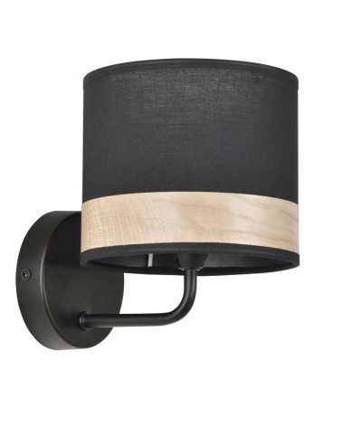 Wall light 15cm cotton lampshade direction up or down E14 40W