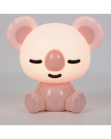 LED table lamp 26cm ABS koala shape touch button 3 intensities