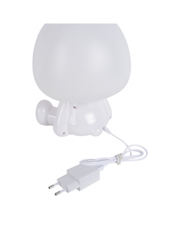 LED table lamp 26cm ABS rabbit shape touch button 3 intensities
