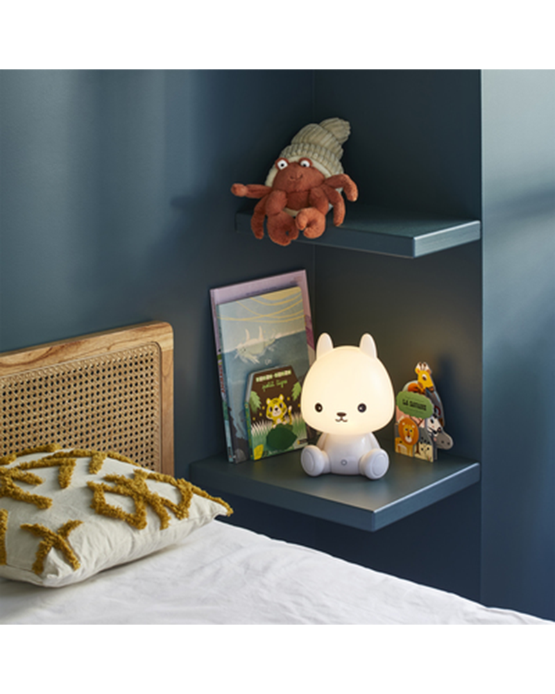 LED table lamp 26cm ABS rabbit shape touch button 3 intensities