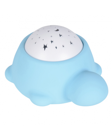 Turtle shape table lamp with silicone LED starry sky projector with music rechargeable battery