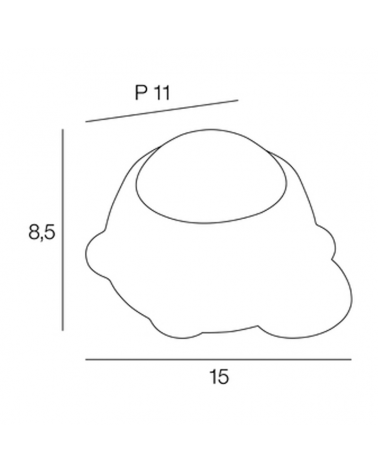 Turtle shape table lamp with silicone LED starry sky projector with music rechargeable battery