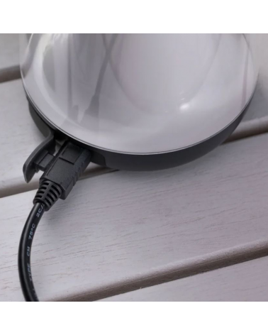 Portable 6W battery-powered lamp IP44 dimmable 3000K USB port
