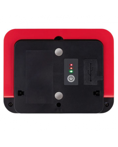 Linterna LED con soporte a batería puerto USB IP65