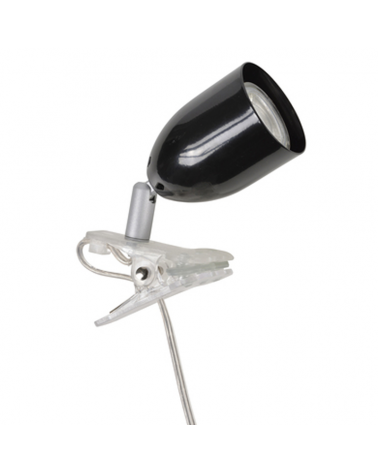 GU10 5W articulated head metal clamp spotlight