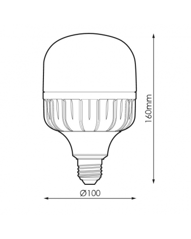 High brightness 28W E27 LED lamp