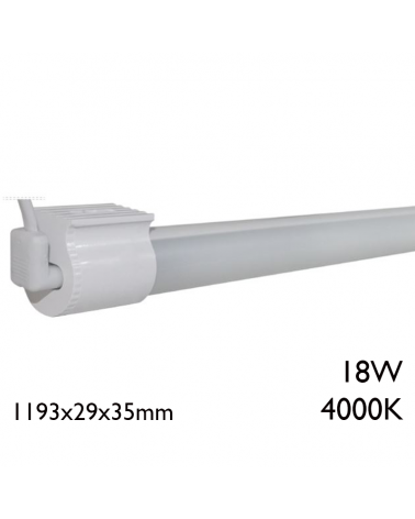 LED Segment Strip 18W 4000K 119.3cm