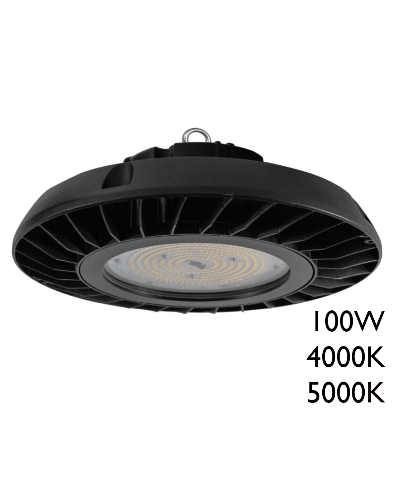 Campana LED profesional IP65 100W 120º con +13.000 Lúmenes y 50.000h