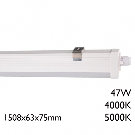 LED waterproof strip 47W 6651Lm IP66