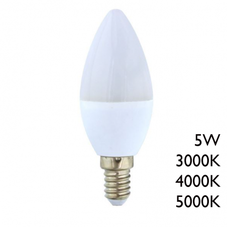 Candle bulb LED 5W E14