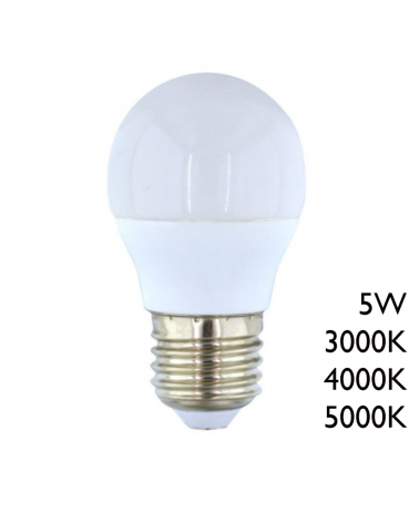 round bulb LED 5W E27