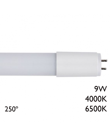 LED tube 9W T8 60cms A+ 230V 250º
