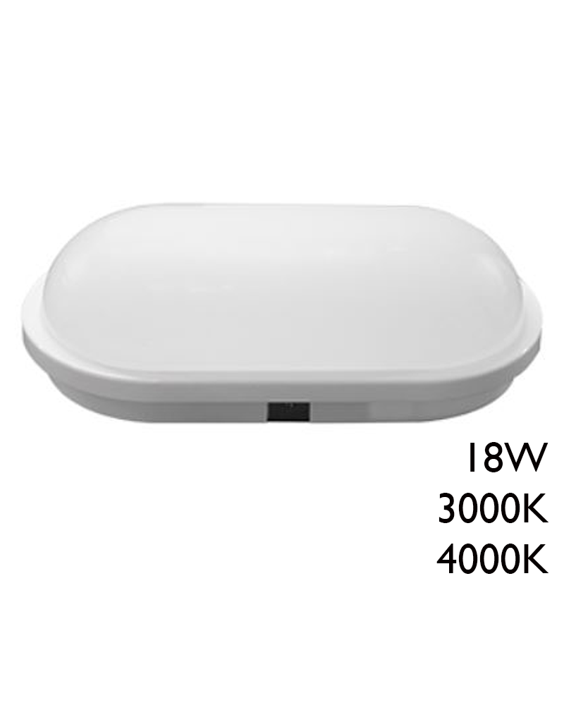 Outdoor wall light white LED 18W IP65 high luminosity
