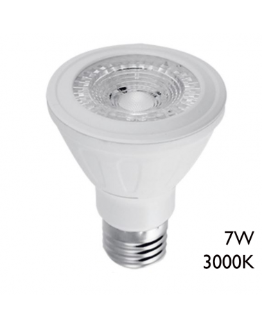 Bulb 63mm PAR20 LED 7W E27 3000K 230V