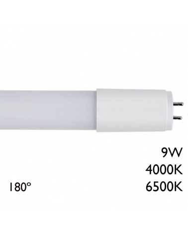 LED tube 9W T8 60cms 230V 180º