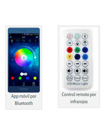 LED smart bulb standard 60 mm. bluetooth LED E27 Dimmable 9W multitone 720 Lm.