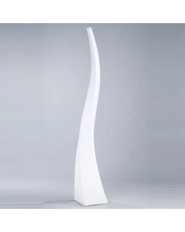 Outdoor floor lamp 168cm 1xE27 20W + 4xGU10 12W in ABS IP65